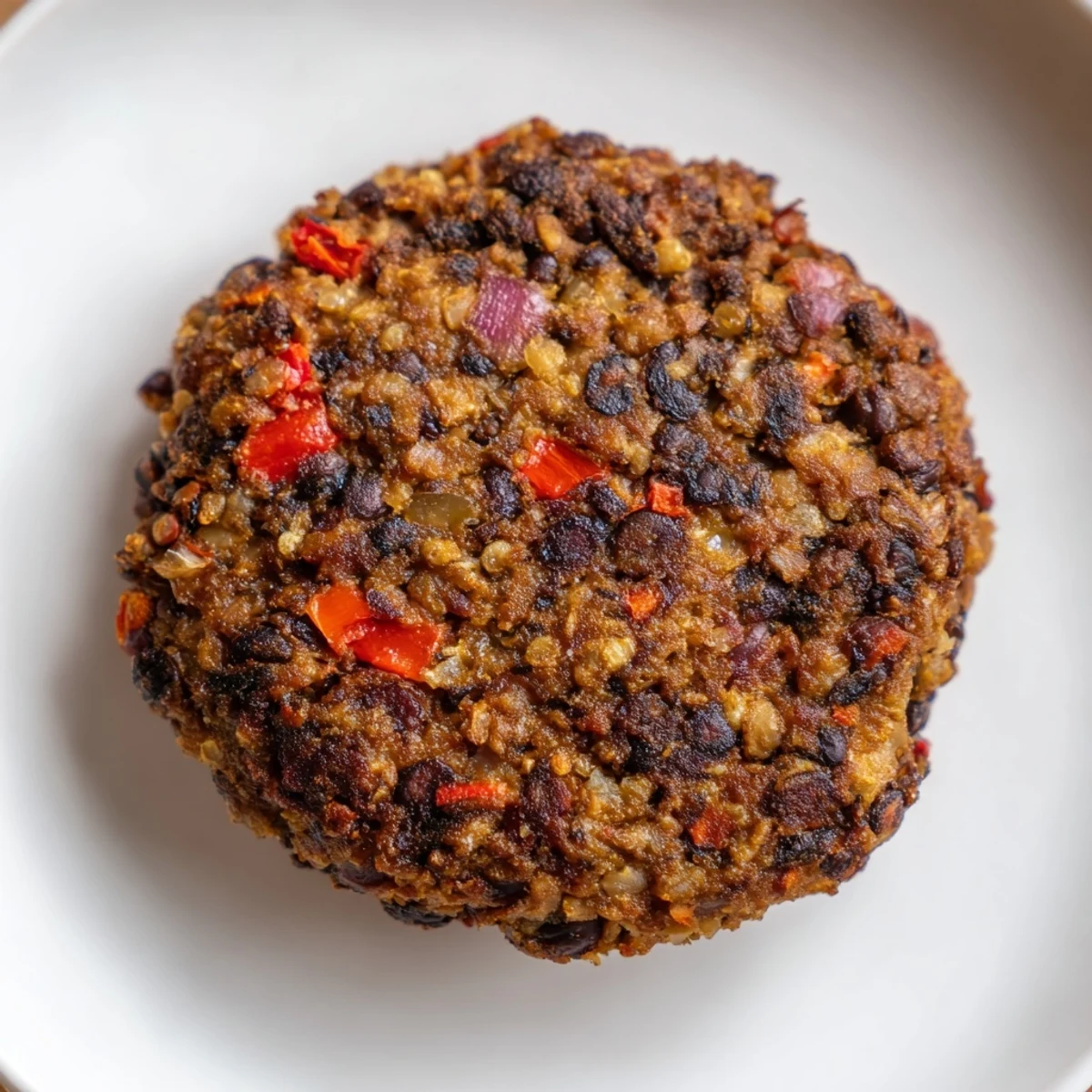 Crispy-edged vegetarian black bean burgers ready to be piled high with your favorite toppings for dinner.
