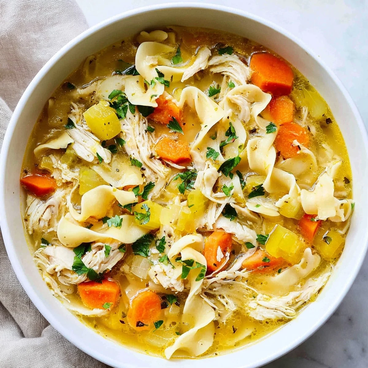 Cozy Chicken Noodle Soup