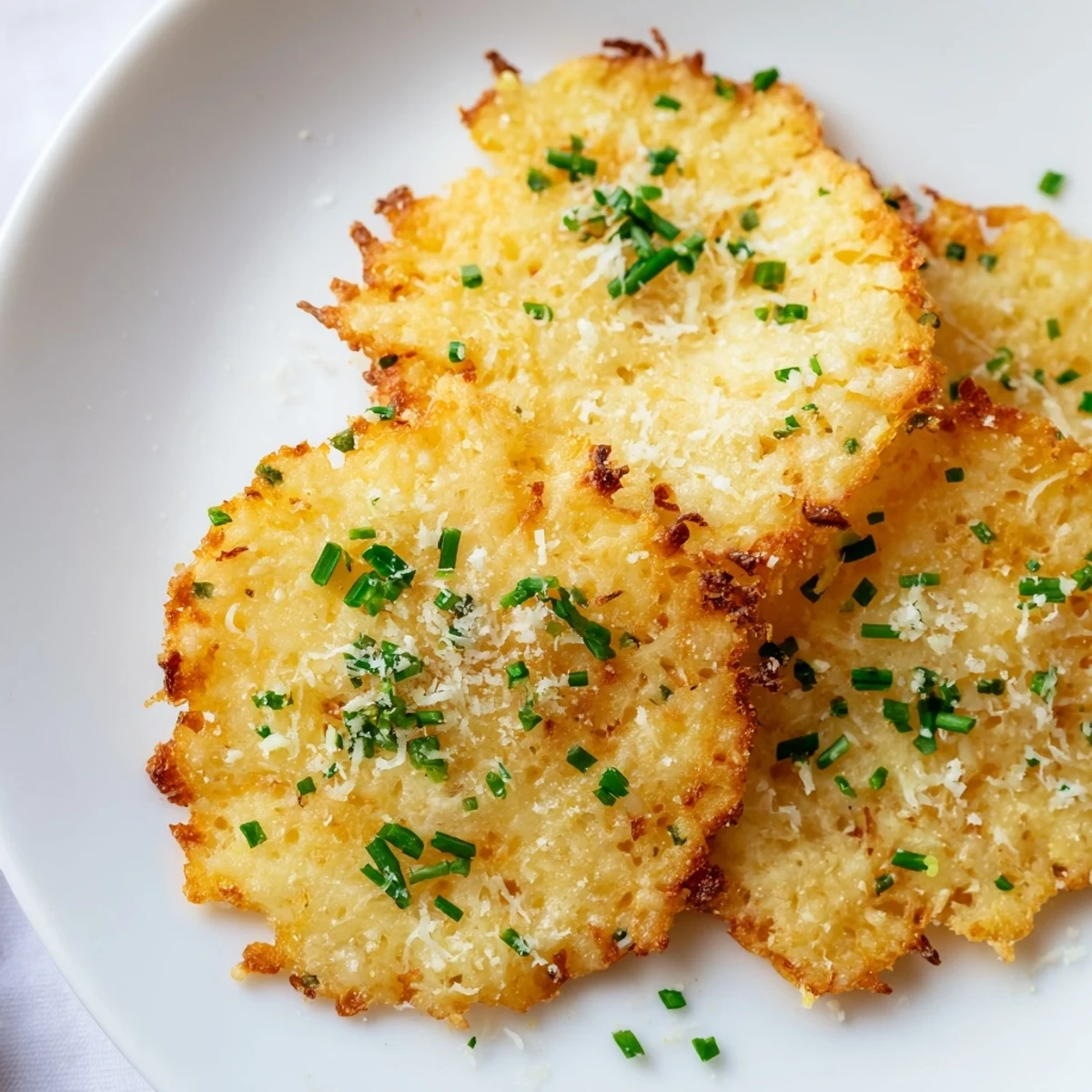 Crispy Cottage Cheese Chips