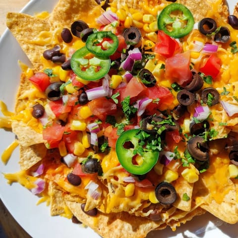 Sheet Pan Nachos Loaded