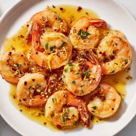 15-Minute Garlic Shrimp Scampi