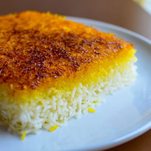 Persian Tahdig Crispy Rice