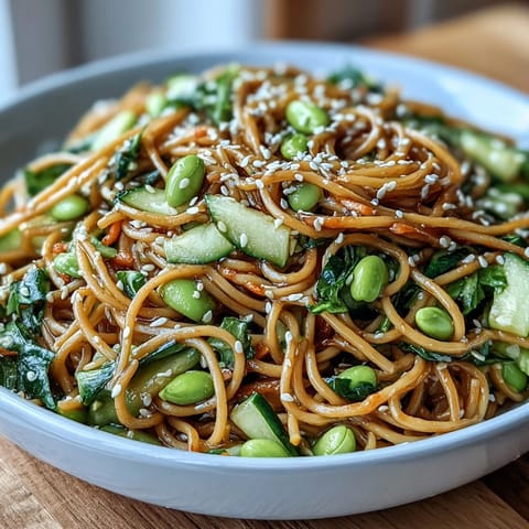 Sesame Ginger Noodle Bowl