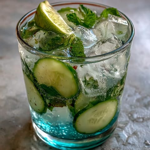 Cucumber Mint Sparkling Water