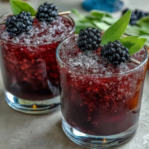 Blackberry Sage Mocktail