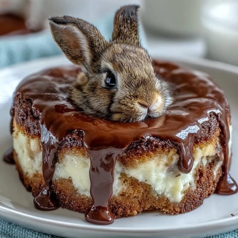 Cute strawberry bunnies with white chocolate coating and pink marshmallow ears, perfect for Easter dessert tables.