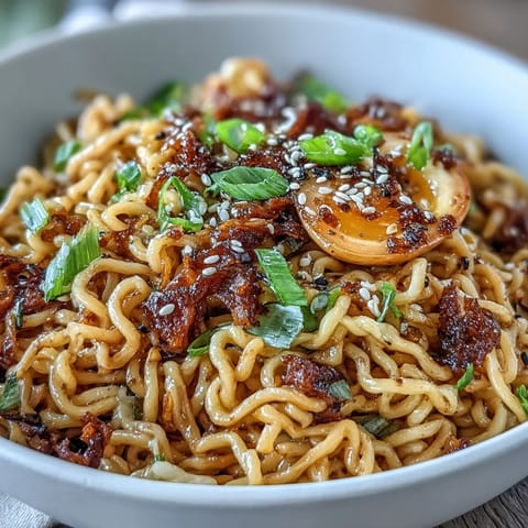 Viral Garlic Butter Ramen