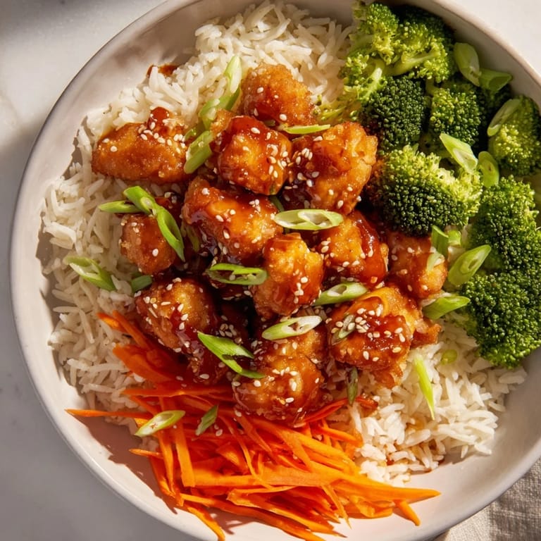 Sweet and savory Easy 20-Minute Chicken Teriyaki Bowls, ready to eat in under 30 minutes!