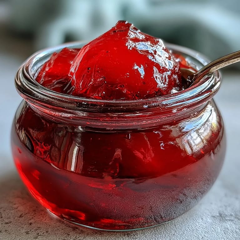 Juicy guava jelly sets with a perfect gel, a sweet-tart spread for breakfast.