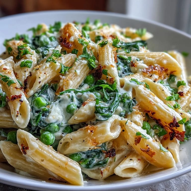 One-Pot Lemon Ricotta Pasta dish, bright with lemon and fresh greens.