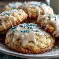 Spring cookies: lemon sugar cookies with pastel glaze, bright and tender, topped with a delicate colorful finish for festive spring celebrations.
