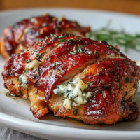 Herb Butter Roast Chicken with preserved lemon, golden and crispy, served on a bed of roasted carrots and celery.